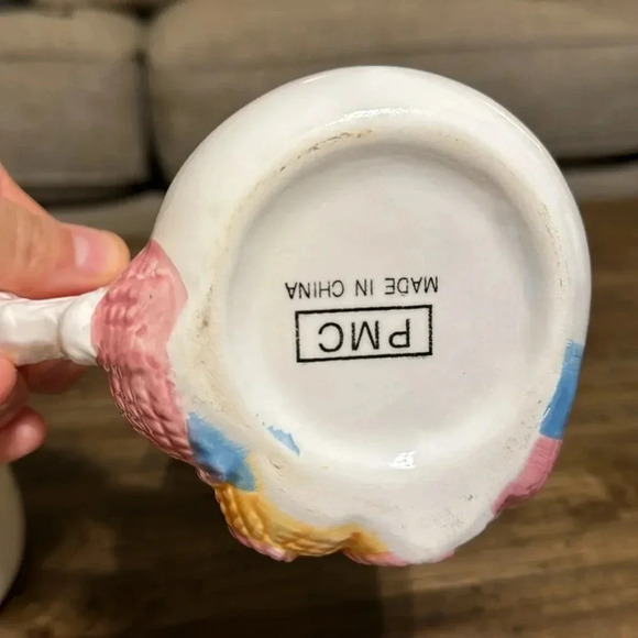 2 Vintage 3D Cats/Kittens Coffee/Tea Mugs/Cups Set of 2 Collectible PMC - Picture 14 of 16